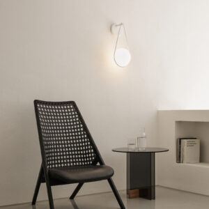 ARANDELA CORDA BRANCA