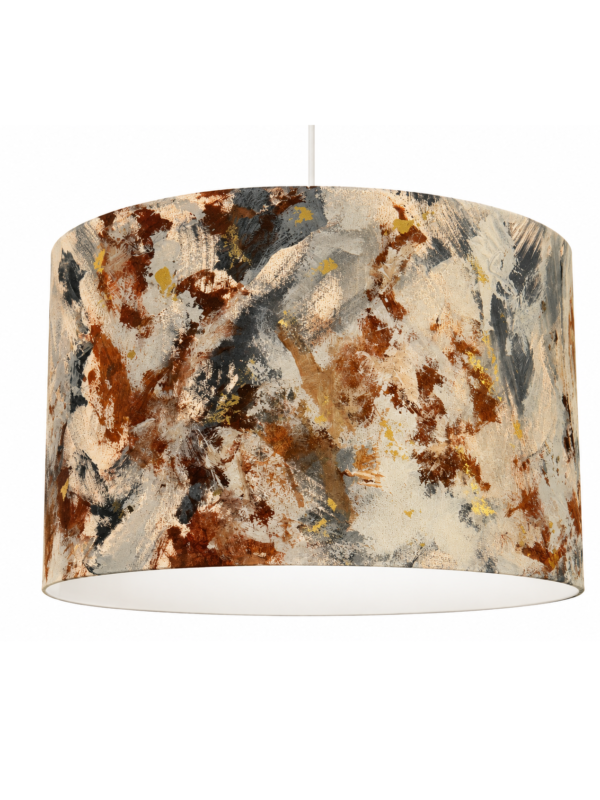 LUMINARIA PENDENTE EM LINHO POR SUSANE WOLF