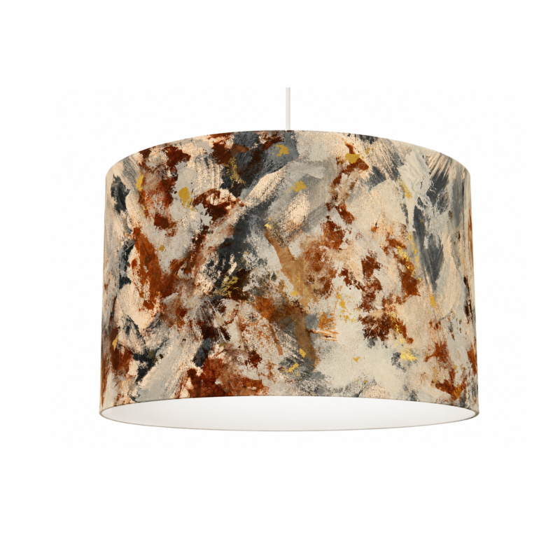 LUMINARIA PENDENTE EM LINHO POR SUSANE WOLF